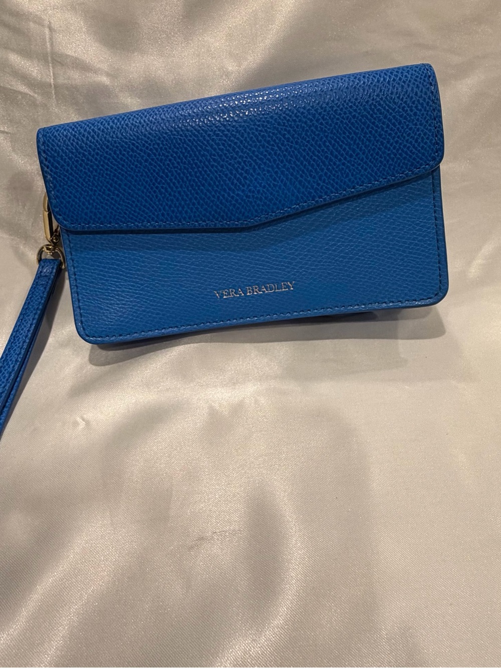 Vera Bradley Cobalt Blue Wristlet Clutch
